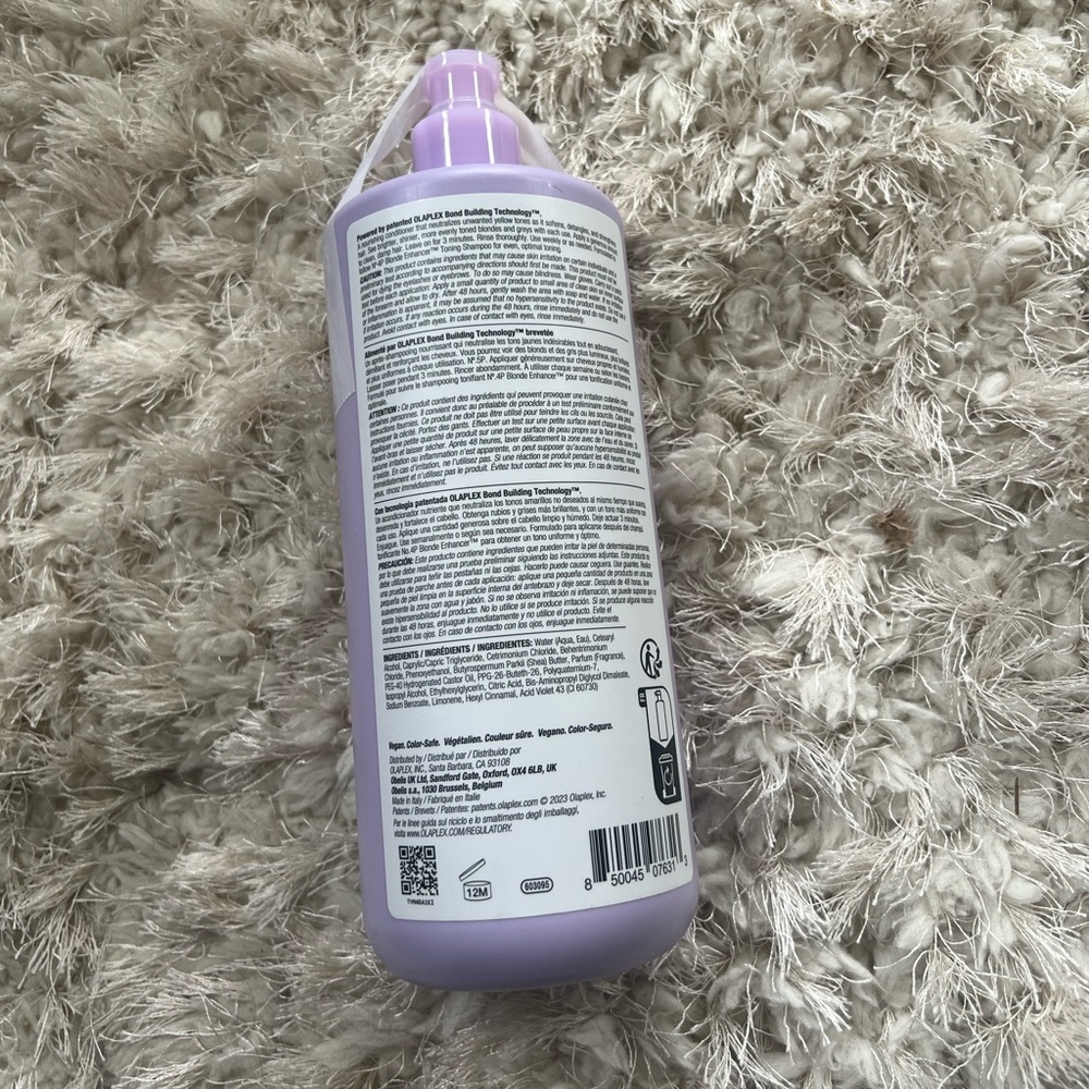 Olaplex no5 Blonde Enhancer Toning Conditioner Liter NWT - Picture 2 of 2